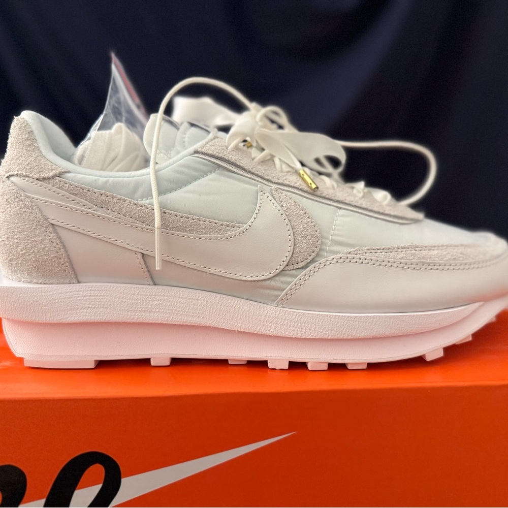 Nike White and Cream Sneakers